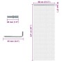 Chain mosquito net for aluminum door 80x221 cm by , Mosquito nets for windows - Ref: Foro24-4010010, Price: 80,57 €, Discount: %