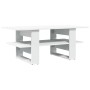 Weißer Couchtisch aus Holzwerkstoff 102x55x42 cm von , Couchtisch - Ref: Foro24-823261, Preis: 58,55 €, Rabatt: %
