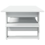 Engineered wood white coffee table 102x55x42 cm by , Coffee table - Ref: Foro24-823261, Price: 58,55 €, Discount: %