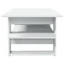 Engineered wood white coffee table 102x55x42 cm by , Coffee table - Ref: Foro24-823261, Price: 57,91 €, Discount: %