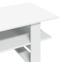 Weißer Couchtisch aus Holzwerkstoff 102x55x42 cm von , Couchtisch - Ref: Foro24-823261, Preis: 58,55 €, Rabatt: %