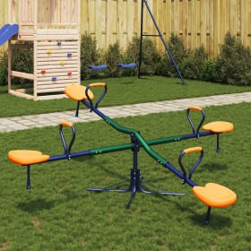 Vier-Sitzer mit 360-Grad-Drehung aus Stahl, auf und ab. von , Wippen - Ref: Foro24-4010560, Preis: 118,22 €, Rabatt: %