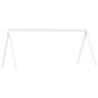Solid white wood children's bed frame 209x95.5x88 cm by , Accessories for beds and slatted bases - Ref: Foro24-846947, Price:...