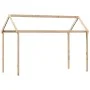 Solid pine wood children's bed canopy 207x95.5x159 cm by , Accessories for beds and slatted bases - Ref: Foro24-846964, Price...
