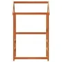 Kinderbett-Dach aus massivem braunem Holz 118x70x176,5 cm von , Zubehör für Betten und Lattenroste - Ref: Foro24-846987, Prei...