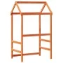 Solid pine wood children's bed canopy in brown, 98x70x176.5 cm by , Accessories for beds and slatted bases - Ref: Foro24-8469...