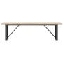 Mesa de centro marco O madera maciza pino y hierro 160x40x45 de , Mesas de centro - Ref: Foro24-3282668, Precio: 91,98 €, Des...