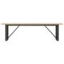 Mesa de centro marco O madera maciza pino y hierro 160x40x45 de , Mesas de centro - Ref: Foro24-3282668, Precio: 90,79 €, Des...