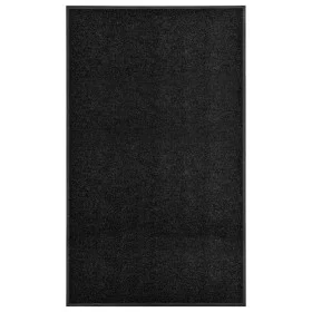 Waschbare Fußmatte schwarz 90x150 cm von vidaXL, Fußmatten - Ref: Foro24-323413, Preis: 52,36 €, Rabatt: %