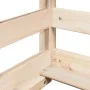 Cama infantil con techo madera maciza pino 90x190 cm de , Camas y somieres - Ref: Foro24-847006, Precio: 106,89 €, Descuento: %