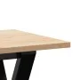 Center table with solid pine wood frame and iron, 110x40x45 cm by , Coffee table - Ref: Foro24-3282711, Price: 74,80 €, Disco...