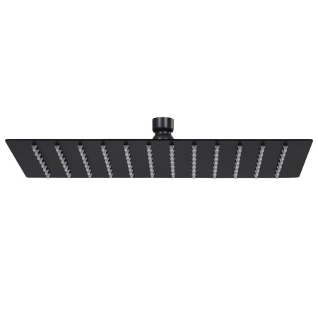 Cabezal ducha efecto lluvia acero inox cuadrado negro 30x20 cm de vidaXL, Cabezales de ducha - Ref: Foro24-147700, Precio: 26...