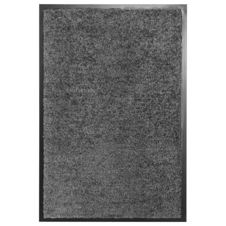 Anthrazitgraue waschbare Fußmatte 40x60 cm von vidaXL, Fußmatten - Ref: Foro24-323415, Preis: 23,74 €, Rabatt: %