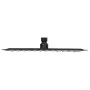 Cabezal ducha efecto lluvia acero inox cuadrado negro 30x20 cm de vidaXL, Cabezales de ducha - Ref: Foro24-147700, Precio: 22...