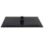 Schwarzer quadratischer Duschkopf aus Edelstahl mit Regeneffekt, 30 x 20 cm von vidaXL, Duschköpfe - Ref: Foro24-147700, Prei...