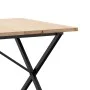 Esstisch mit massivem Kiefernholzrahmen und Eisen 180x90x75,5 cm. von , Küchen- und Esstische - Ref: Foro24-3282766, Preis: 1...