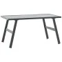 Garden bench with 5-piece cushions, steel frame with black powder coating. by , Garden sets - Ref: Foro24-3283720, Price: 504...