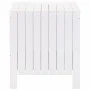 Storage box with lid FROG solid white wood 80x49x54 cm by , Storage trunks - Ref: Foro24-4002330, Price: 99,39 €, Discount: %