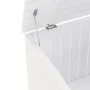 Storage box with lid FROG solid white wood 80x49x54 cm by , Storage trunks - Ref: Foro24-4002330, Price: 99,39 €, Discount: %
