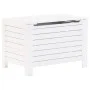 Storage box with lid FROG solid white wood 100x49x54cm by , Storage trunks - Ref: Foro24-4002324, Price: 104,44 €, Discount: %