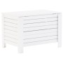 Aufbewahrungsbox und Deckel FROSCH Massivholz weiß 100x49x54cm von , Aufbewahrungskisten - Ref: Foro24-4002324, Preis: 108,09...