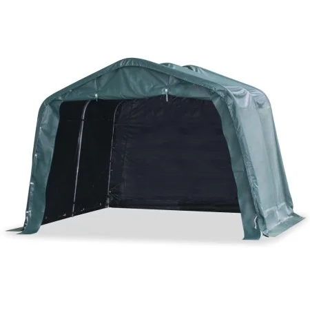 Abnehmbares Viehzelt dunkelgrünes PVC 550g/m² 3,3x3,2m von vidaXL, Tierhaltung - Ref: Foro24-3055647, Preis: 511,18 €, Rabatt: %