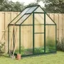 Invernadero con marco base aluminio verde 169x114x202 cm de , Invernaderos - Ref: Foro24-4005826, Precio: 345,43 €, Descuento: %
