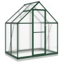 Gewächshaus mit grünem Aluminiumrahmen 169x114x202 cm von , Gewächshäuser - Ref: Foro24-4005826, Preis: 352,09 €, Rabatt: %