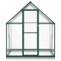 Invernadero con marco base aluminio verde 169x114x202 cm de , Invernaderos - Ref: Foro24-4005826, Precio: 345,43 €, Descuento: %