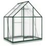 Invernadero con marco base aluminio verde 169x114x202 cm de , Invernaderos - Ref: Foro24-4005826, Precio: 345,43 €, Descuento: %