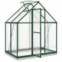 Gewächshaus mit grünem Aluminiumrahmen 169x114x202 cm von , Gewächshäuser - Ref: Foro24-4005826, Preis: 345,43 €, Rabatt: %