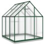 Gewächshaus mit grünem Aluminiumrahmen 169x169x202 cm von , Gewächshäuser - Ref: Foro24-4005832, Preis: 442,76 €, Rabatt: %