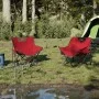 Folding camping chairs with pocket, 2 units, red. by , Garden chairs - Ref: Foro24-366549, Price: 58,18 €, Discount: %