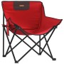 Folding camping chairs with pocket, 2 units, red. by , Garden chairs - Ref: Foro24-366549, Price: 59,74 €, Discount: %