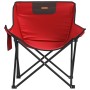 Folding camping chairs with pocket, 2 units, red. by , Garden chairs - Ref: Foro24-366549, Price: 59,74 €, Discount: %