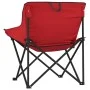 Folding camping chairs with pocket, 2 units, red. by , Garden chairs - Ref: Foro24-366549, Price: 58,18 €, Discount: %