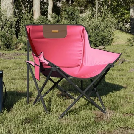Campingstühle mit Tasche, zusammenklappbar, 2 Stück, rosa. von , Gartenstühle - Ref: Foro24-366554, Preis: 58,77 €, Rabatt: %