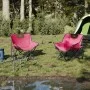 Campingstühle mit Tasche, zusammenklappbar, 2 Stück, rosa. von , Gartenstühle - Ref: Foro24-366554, Preis: 58,77 €, Rabatt: %