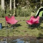 Campingstühle mit Tasche, zusammenklappbar, 2 Stück, rosa. von , Gartenstühle - Ref: Foro24-366554, Preis: 59,88 €, Rabatt: %
