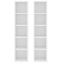 CD-Regal 2 Stück Sperrholz 21x16x93,5 cm von vidaXL, CD- und DVD-Speicher - Ref: Foro24-802696, Preis: 47,54 €, Rabatt: %