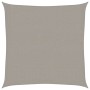 Square shade sail in light gray HDPE 160 g/m² 3x3 m by , Umbrellas - Ref: Foro24-4001966, Price: 22,94 €, Discount: %