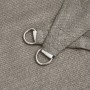 Square shade sail in light gray HDPE 160 g/m² 3x3 m by , Umbrellas - Ref: Foro24-4001966, Price: 22,94 €, Discount: %