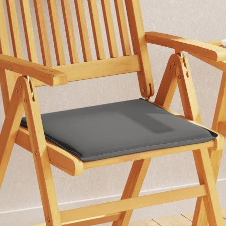 Garden seat cushions square 4 pcs anthracite 45x45x2 cm by , Cushions for chairs and sofas - Ref: Foro24-847728, Price: 24,49...