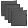 Garden seat cushions square 4 pcs anthracite 45x45x2 cm by , Cushions for chairs and sofas - Ref: Foro24-847728, Price: 24,49...