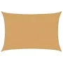 Rectangular HDPE sail shade in sand color, 160 g/m², 2x3 m. by , Umbrellas - Ref: Foro24-4002029, Price: 23,22 €, Discount: %