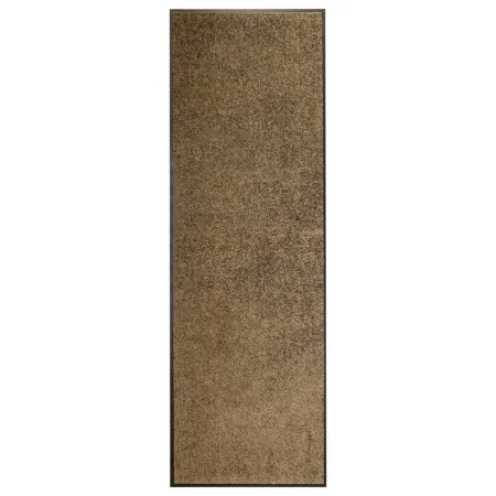 Felpudo lavable marrón 60x180 cm de vidaXL, Felpudos - Ref: Foro24-323435, Precio: 51,18 €, Descuento: %