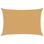Rectangular HDPE sail shade in sand color, 160 g/m², 3x5 m. by , Umbrellas - Ref: Foro24-4002041, Price: 38,31 €, Discount: %