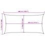 Rechteckiges HDPE-Segel in Sandfarbe, 160 g/m², 3x5 m. von , Sonnenschirme - Ref: Foro24-4002041, Preis: 39,06 €, Rabatt: %