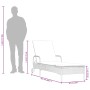 Sun loungers with cushions 2 units synthetic rattan beige by , Loungers - Ref: Foro24-3261438, Price: 326,25 €, Discount: %