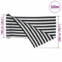 Anthracite grey and white HDPE privacy net 2x10 m 75 g/m² by , Umbrellas - Ref: Foro24-4003665, Price: 21,22 €, Discount: %